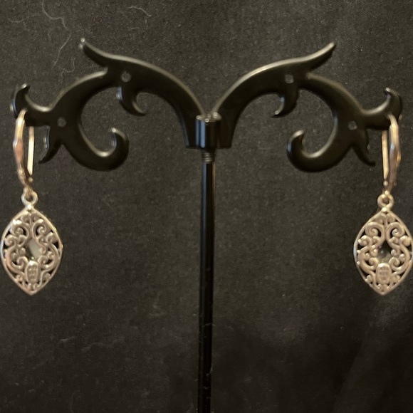 Sterling Silver & Mystic Topaz Necklace & Earring Set - Picture 6 of 11